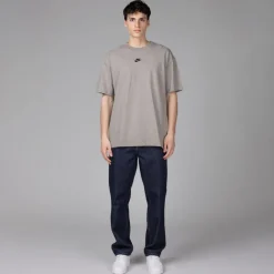 T-Shirts*Nike Sportswear Premium Essentials T-Shirt Dark Grey Heather / Matte Silver / Black