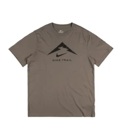 T-Shirts*Nike Trail Running T-Shirt Cave Stone / Black