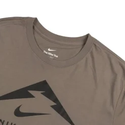 T-Shirts*Nike Trail Running T-Shirt Cave Stone / Black