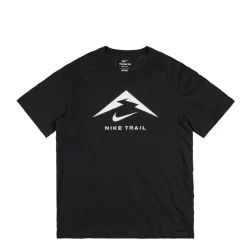 T-Shirts*Nike Trail Running T-Shirt Black / Football Grey