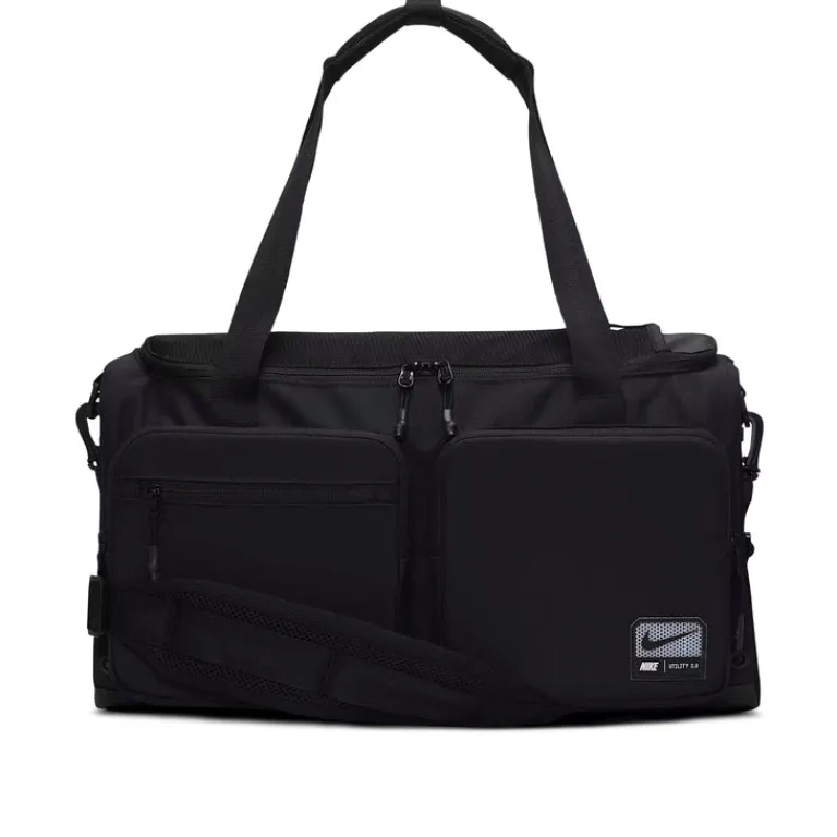 Taschen*Nike Utility Power 2.0 Duffel Bag (Small, 31L) Black / Black / White