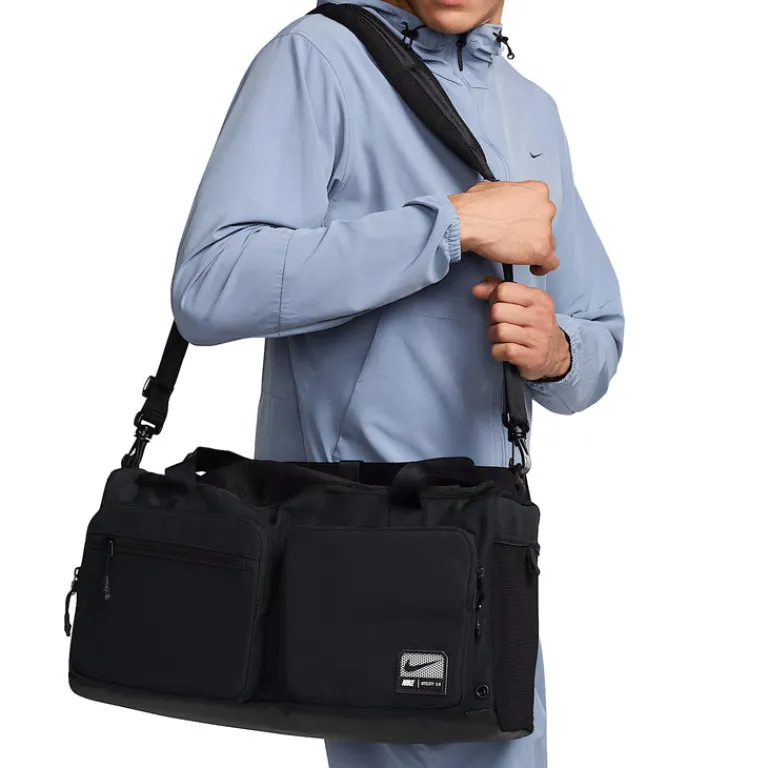 Taschen*Nike Utility Power 2.0 Duffel Bag (Small, 31L) Black / Black / White