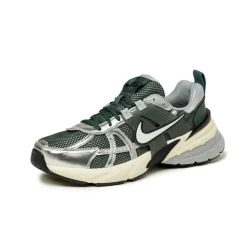 Leder Sneaker|Chunky Sneaker*Nike V2K Run Vintage Green / Vintage Green