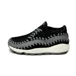 Leder Sneaker|Retro Runner*Nike Wmns Air Footscape Woven *Smoke Grey* Black / Smoke Grey / Sail