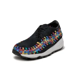 Leder Sneaker|Retro Runner*Nike Wmns Air Footscape Woven Black / Black / White