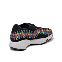 Leder Sneaker|Retro Runner*Nike Wmns Air Footscape Woven Black / Black / White