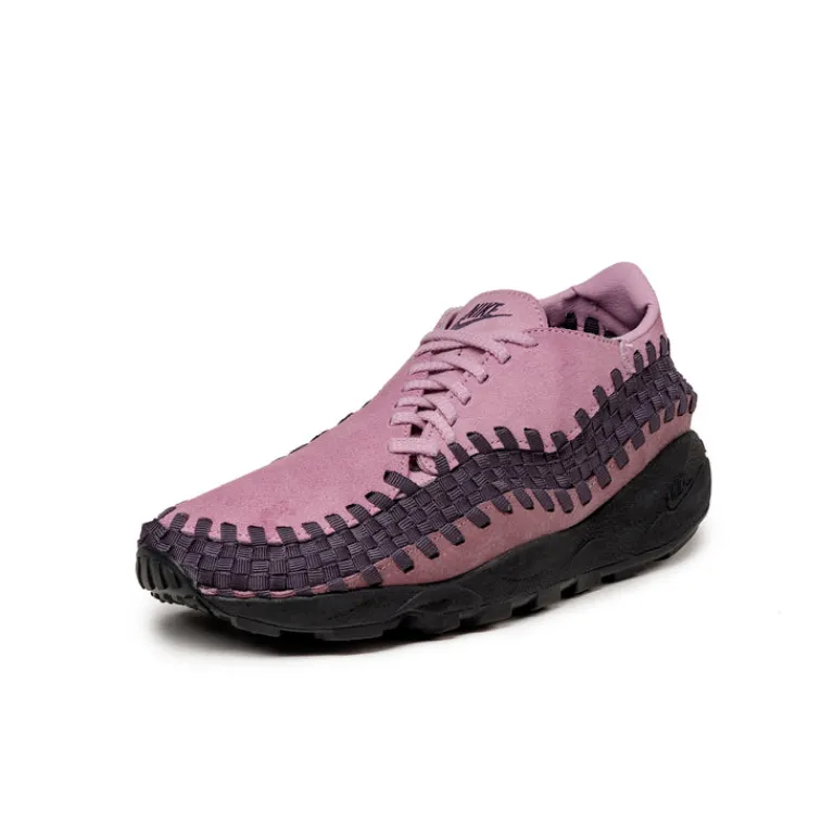Leder Sneaker*Nike Wmns Air Footscape Woven Beyond Pink / Dark Raisin / Plum Dust / Black