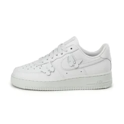 Leder Sneaker|Weiße Sneaker*Nike Wmns Air Force 1 ’07 White / White / Black