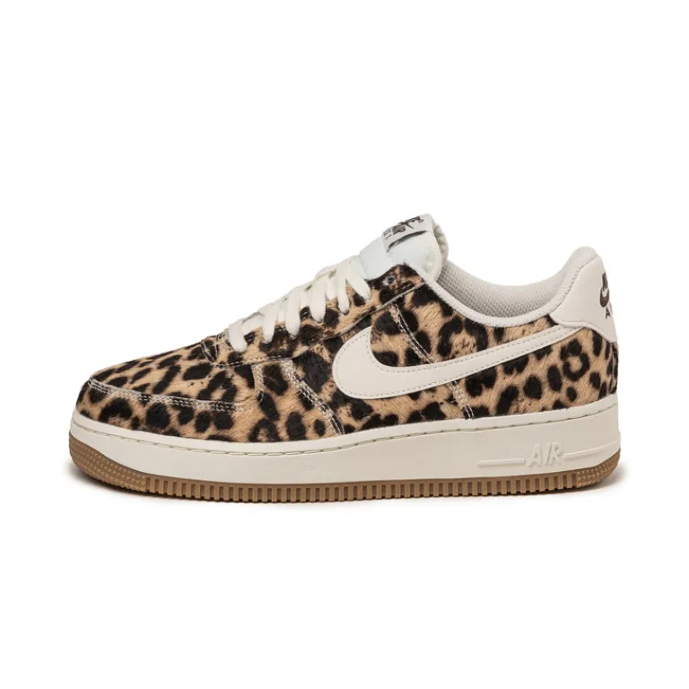 Leder Sneaker*Nike Wmns Air Force 1 '07 Baroque Brown / Sail / Sesame