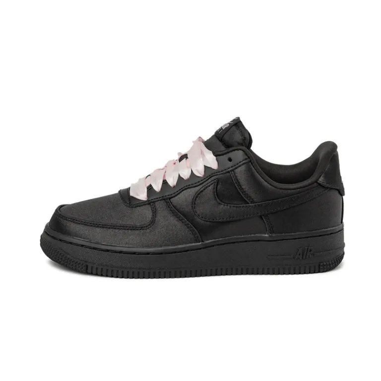 Vegane Sneaker*Nike Wmns Air Force 1 ’07 LV8 Black / Black / Pink Ice