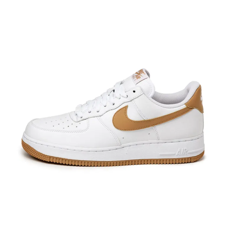 Leder Sneaker|Weiße Sneaker*Nike Wmns Air Force 1 '07 *Next Nature* White / Flax