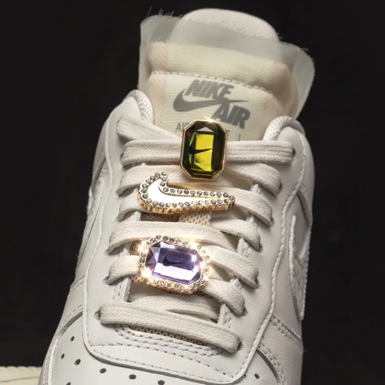 Leder Sneaker|Weiße Sneaker*Nike Wmns Air Force 1 Low PRM Summit White / Summit White / Sea Glass