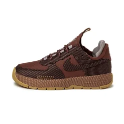 Leder Sneaker*Nike Wmns Air Force 1 *Wild* Dark Pony / Dark Pony / Light Violet Ore / Flax