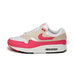 Retro Runner*Nike Wmns Air Max 1 White / Aster Pink / Light Orewood Brown / Black