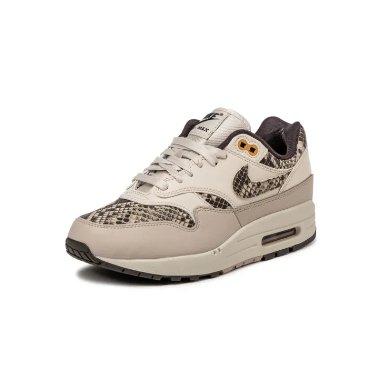 Leder Sneaker|Retro Runner*Nike Wmns Air Max 1 '87 Light Orewood Brown / Multicolor / Malt