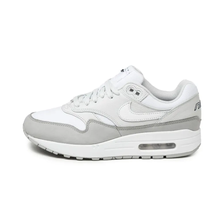 Leder Sneaker|Weiße Sneaker*Nike Wmns Air Max 1 '87 LX NBHD *Light Smoke Grey* Photon Dust / White / Light Smoke Grey