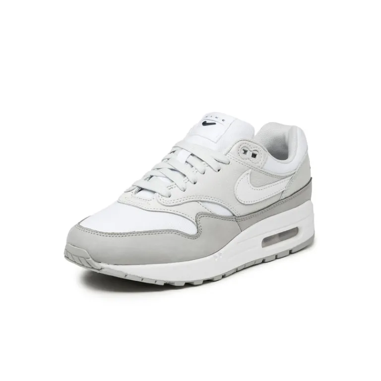 Leder Sneaker|Weiße Sneaker*Nike Wmns Air Max 1 '87 LX NBHD *Light Smoke Grey* Photon Dust / White / Light Smoke Grey