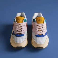 Leder Sneaker|Retro Runner*Nike Wmns Air Max 1 '87 PRM Grain / Rugged Orange / Plum Fog / Violet Dust