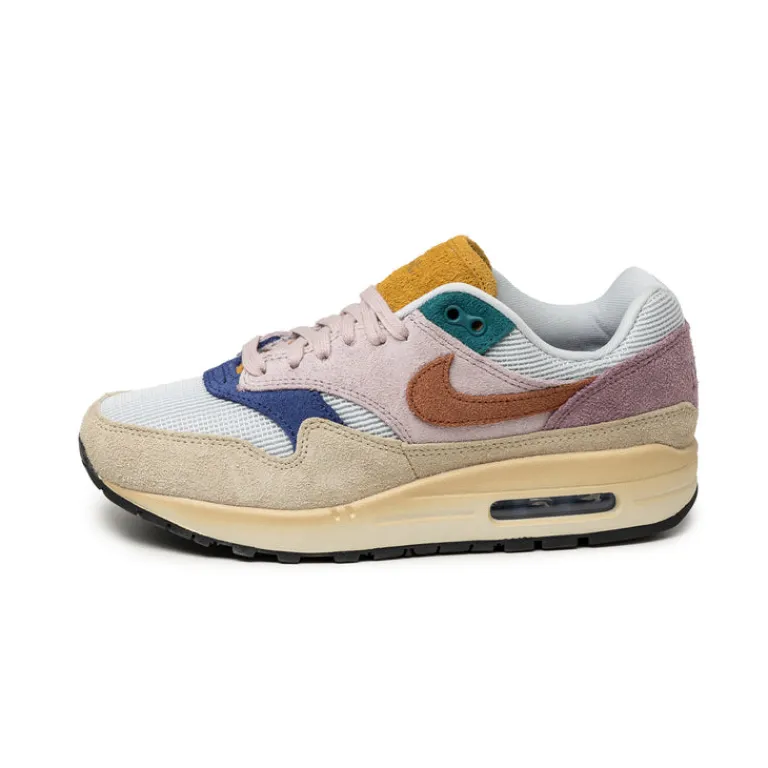 Leder Sneaker|Retro Runner*Nike Wmns Air Max 1 '87 PRM Grain / Rugged Orange / Plum Fog / Violet Dust
