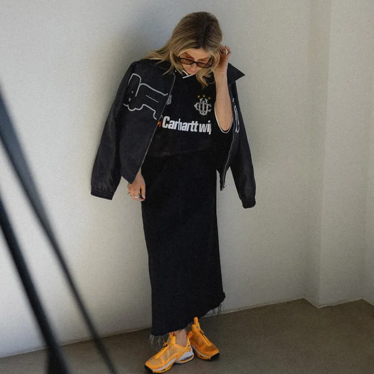 Vegane Sneaker*Nike Wmns Air Max Craze Laser Orange / University Black / Black / White