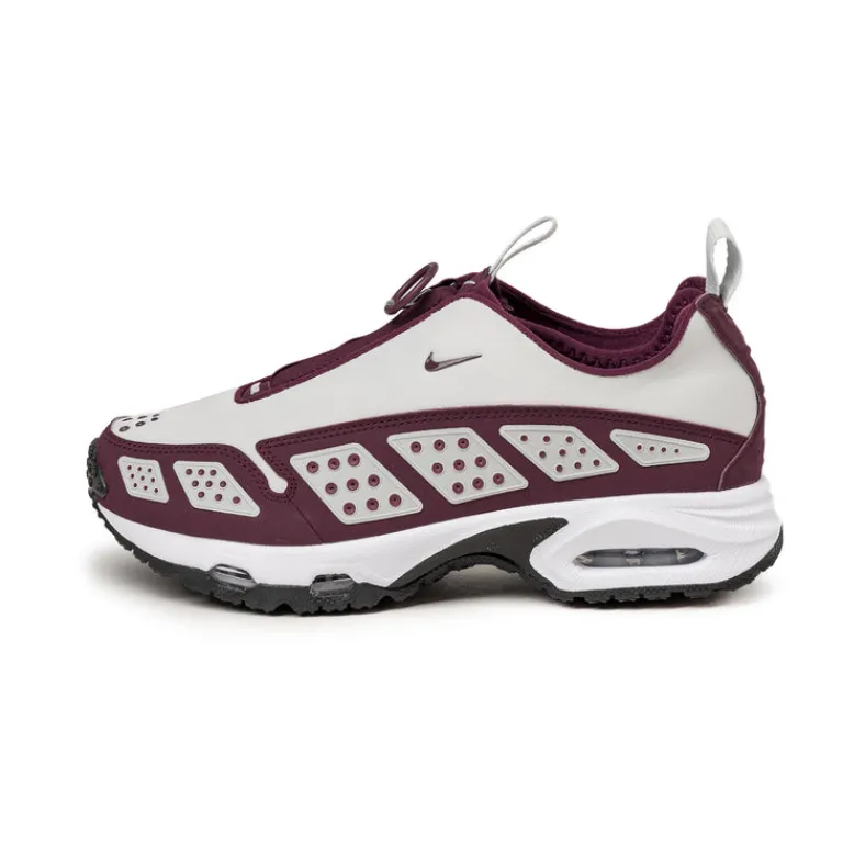 Leder Sneaker|Retro Runner*Nike Wmns Air Max SNDR Photon Dust / Night Maroon/ Black / White