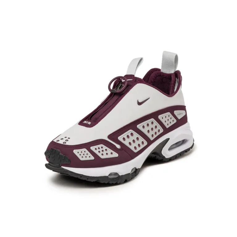 Leder Sneaker|Retro Runner*Nike Wmns Air Max SNDR Photon Dust / Night Maroon/ Black / White