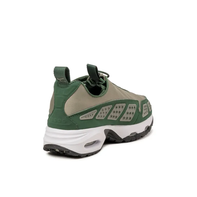 Leder Sneaker|Retro Runner*Nike Wmns Air Max SNDR Light Army / Fir / White / Black