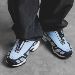 Leder Sneaker|Retro Runner*Nike Wmns Air Max SNDR Blue Ice / Obsidian / Blue Whisper / White / Black