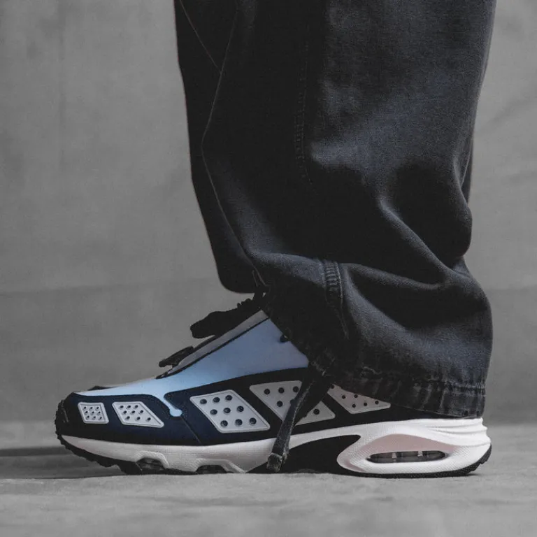 Leder Sneaker|Retro Runner*Nike Wmns Air Max SNDR Blue Ice / Obsidian / Blue Whisper / White / Black