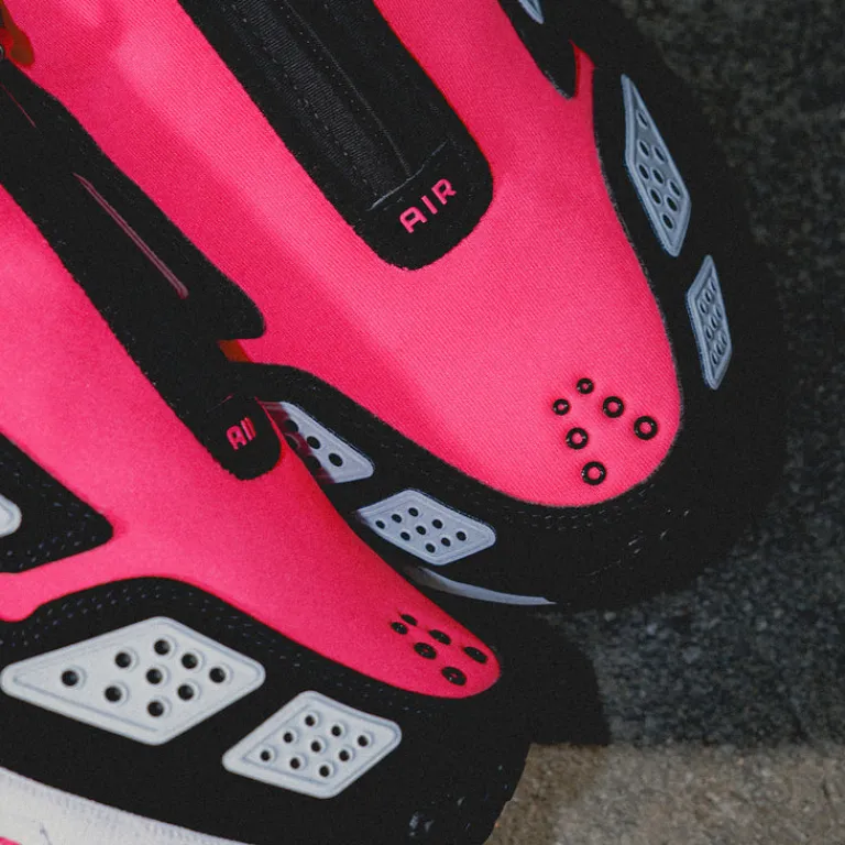 Leder Sneaker|Retro Runner*Nike Wmns Air Max SNDR Hyper Pink / Black / White