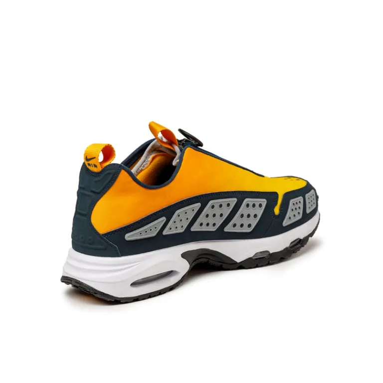 Leder Sneaker|Retro Runner*Nike Wmns Air Max SNDR Canyon Gold / Deep Ocean / Light Smoke Grey
