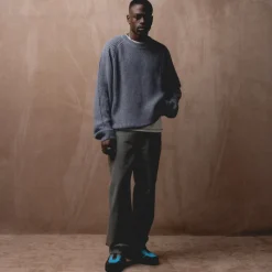 Leder Sneaker|Retro Runner*Nike Wmns Air Max SNDR Burgundy Crush / Baltic Blue / Baroque Brown