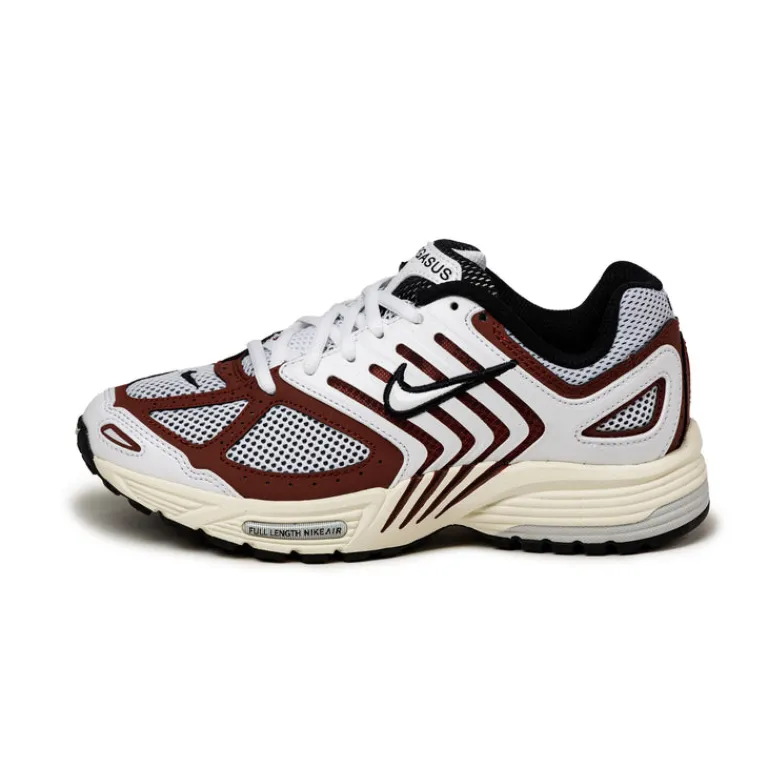 Leder Sneaker|Weiße Sneaker*Nike Wmns Air Pegasus 2005 Dark Team Red / White / Black / Pure Platinum