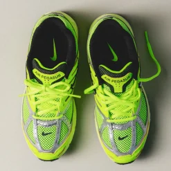 Leder Sneaker|Retro Runner*Nike Wmns Air Pegasus 2005 Volt / Metallic Silver / Black / Pure Platinum