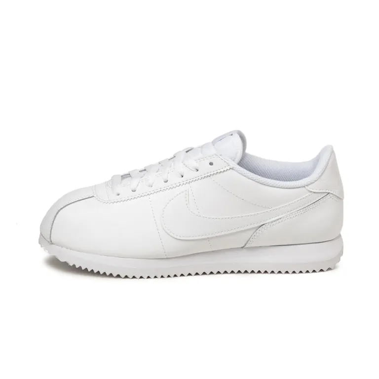 Leder Sneaker|Weiße Sneaker*Nike Wmns Cortez Leather White / White