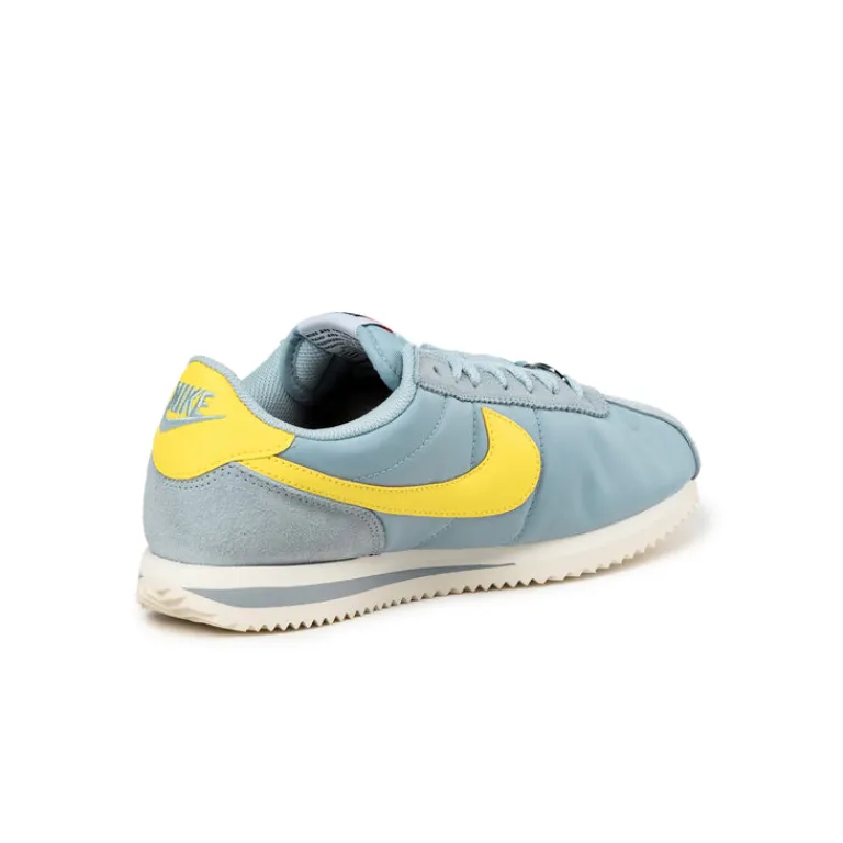 Leder Sneaker|Retro Runner*Nike Wmns Cortez TXT Light Armory Blue / Lightning / Sail