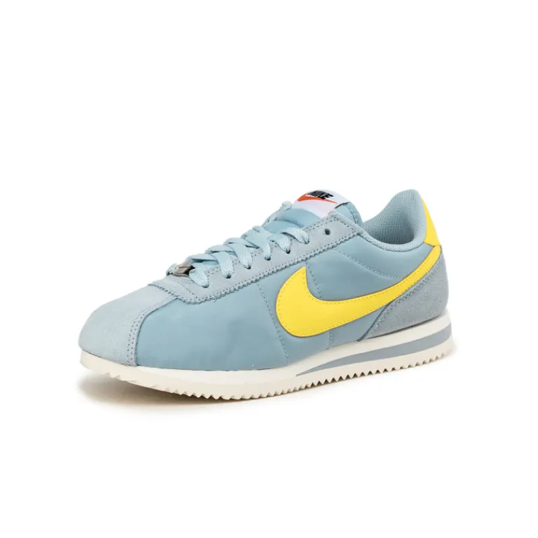 Leder Sneaker|Retro Runner*Nike Wmns Cortez TXT Light Armory Blue / Lightning / Sail