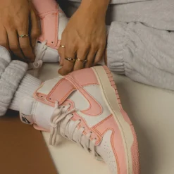 Leder Sneaker*Nike Wmns Dunk Hi 1985 *Artic Orange* Arctic Orange / Arctic Orange / Summit White