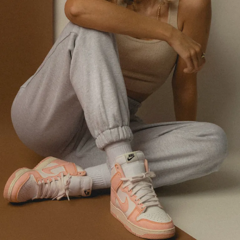 Leder Sneaker*Nike Wmns Dunk Hi 1985 *Artic Orange* Arctic Orange / Arctic Orange / Summit White