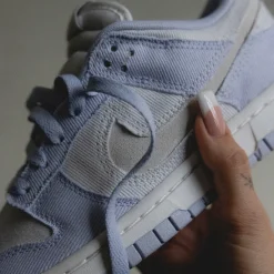 Leder Sneaker*Nike Wmns Dunk Low Ghost / Platinum Tint / Summit White