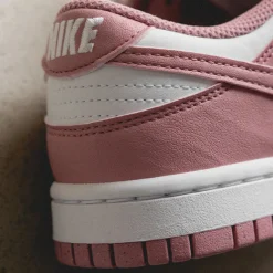 Leder Sneaker*Nike Wmns Dunk Low *Next Nature* White / Elemental Pink