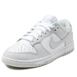 Leder Sneaker|Weiße Sneaker*Nike Wmns Dunk Low *Photon Dust* White / Photon Dust / White