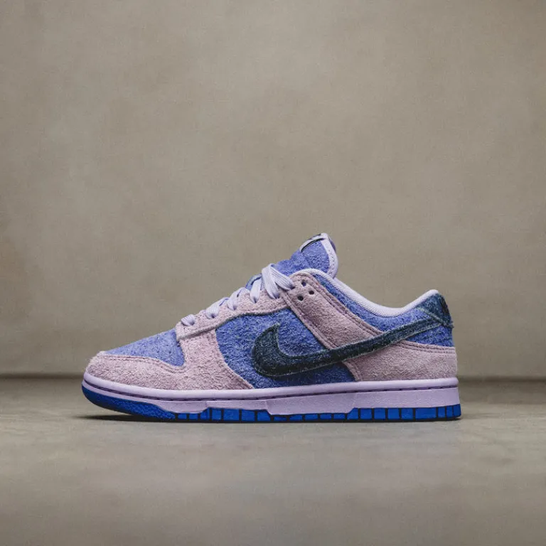 Leder Sneaker*Nike Wmns Dunk Low SE *Hydrangeas* Hydrangeas / Deep Royal Blue