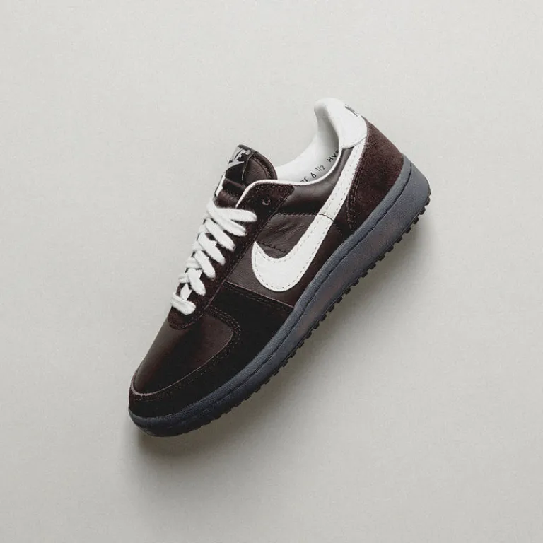 Leder Sneaker|Terrace Casual Sneaker*Nike Wmns Field General '82 Velvet Brown / Sail