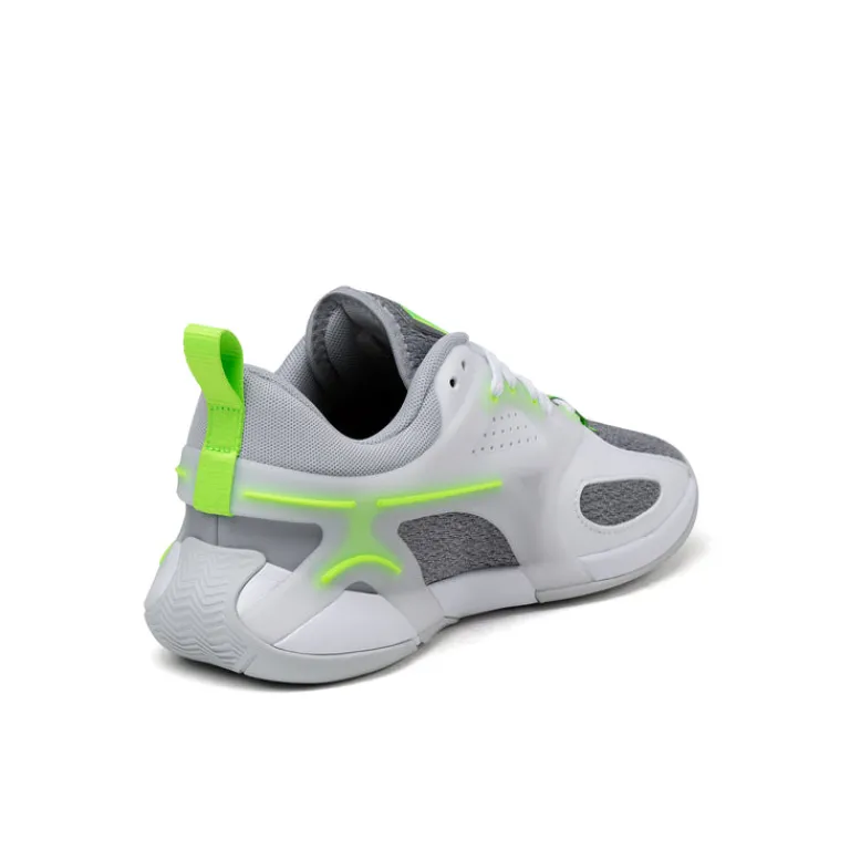 Leder Sneaker*Jordan Nike Wmns Heir Series Sail / Wolf Grey / Electric Green / White