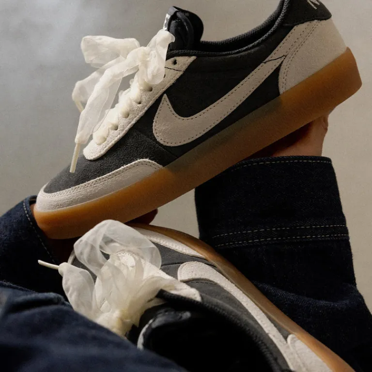 Leder Sneaker|Terrace Casual Sneaker*Nike Wmns Killshot 2 Off Noir / Sail / Gum Yellow