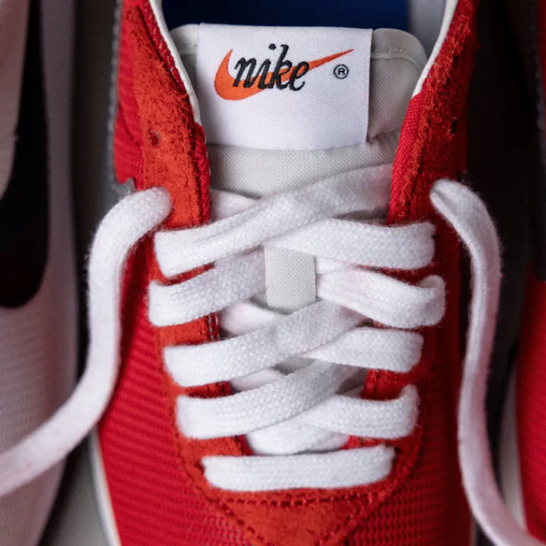 Leder Sneaker|Retro Runner*Nike Wmns LD-1000 University Red / Metallic Silver / Sail