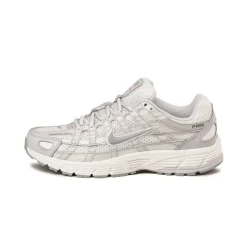 Leder Sneaker|Weiße Sneaker*Nike Wmns P-6000 Summit White / Wolf Grey / Vast Grey
