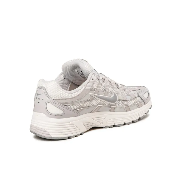 Leder Sneaker|Weiße Sneaker*Nike Wmns P-6000 Summit White / Wolf Grey / Vast Grey