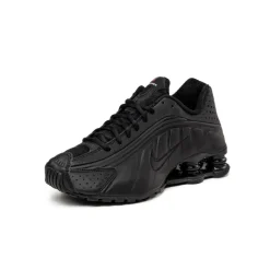 Vegane Sneaker|Retro Runner*Nike Wmns Shox R4 Black / Black / Black / Max Orange